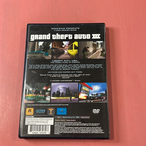 Grand Theft Auto 3 for the Playstation 2 - Picture 2 of 5